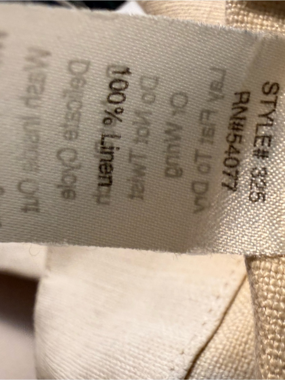 CAbi Cream Ruffle-Front Blazer - Picture 3 of 4
